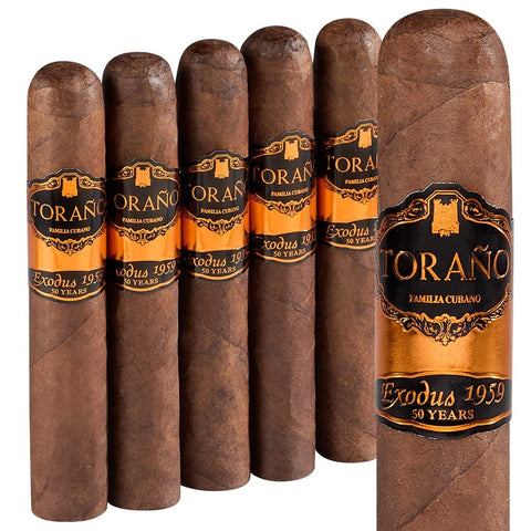 Torano Exodus 1959 '50 Years' Robusto Fiver